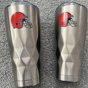 Cleveland Browns 22oz Stainless Steel Tumblers